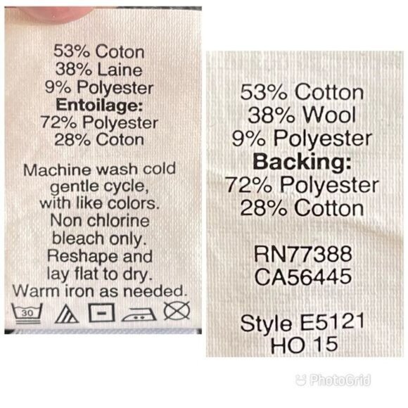 Madewell Mock Neck Wool Blend Pullover Sweater Knit Top  Size Small E5121 - Picture 5 of 7